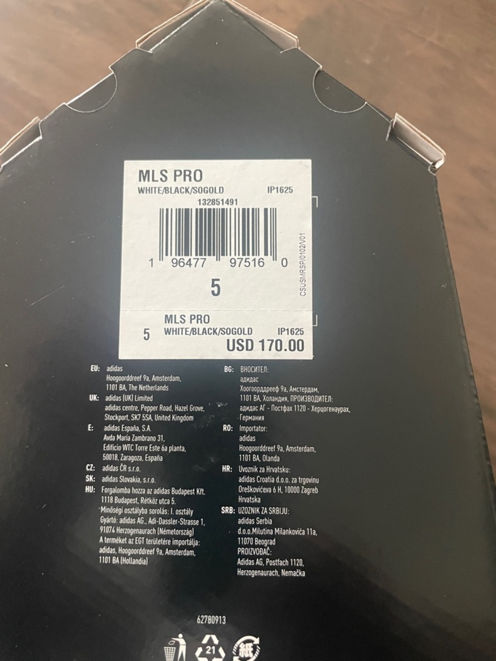 adidas MLS Pro Soccer Ball - FIFA Quality - Picture 2 of 3